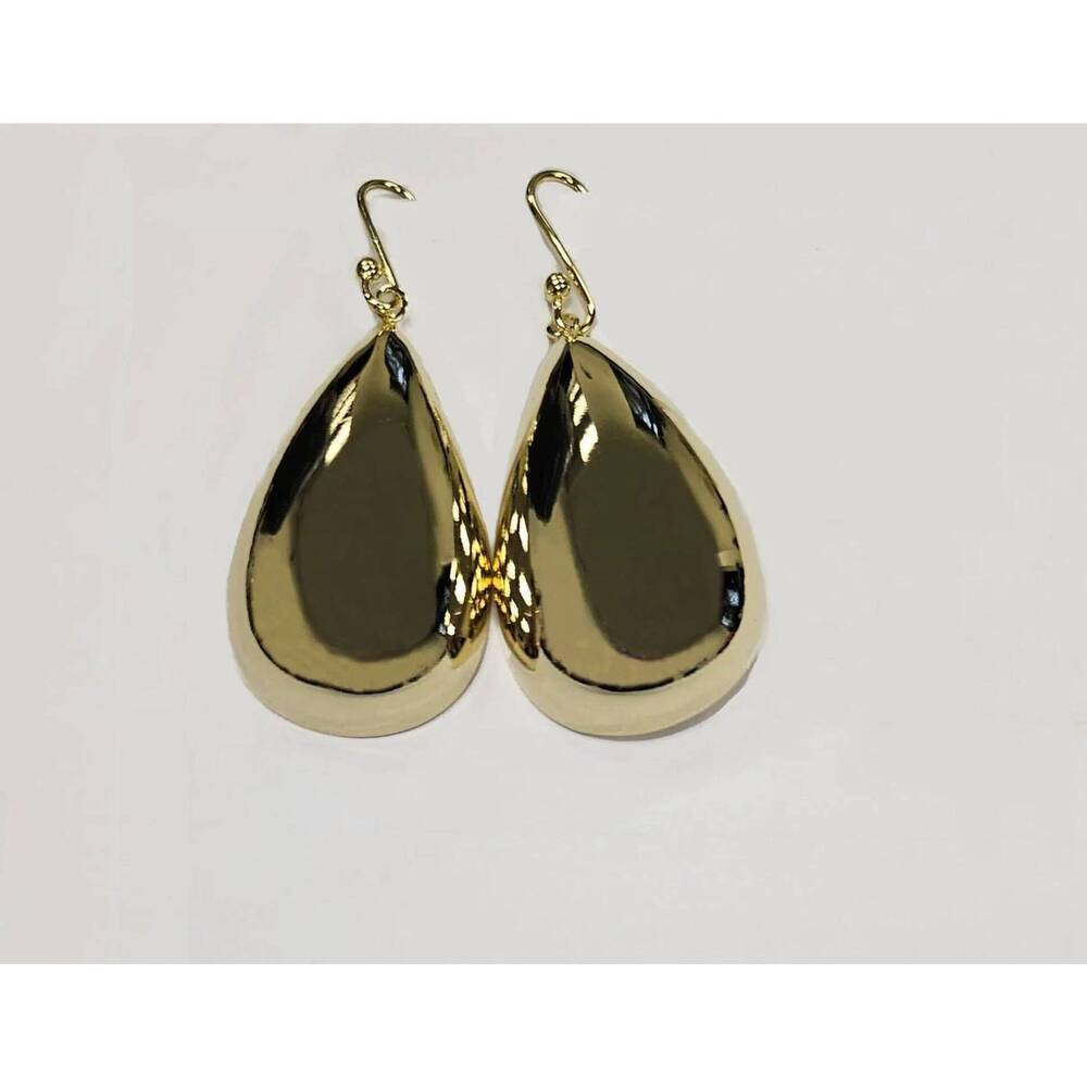 NEW SHEILA FAJL women's tranquility earrings in shiny 18k gold